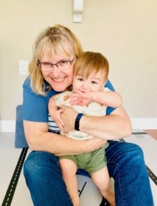 DeAnna Miller with 18-month old grandson Milo